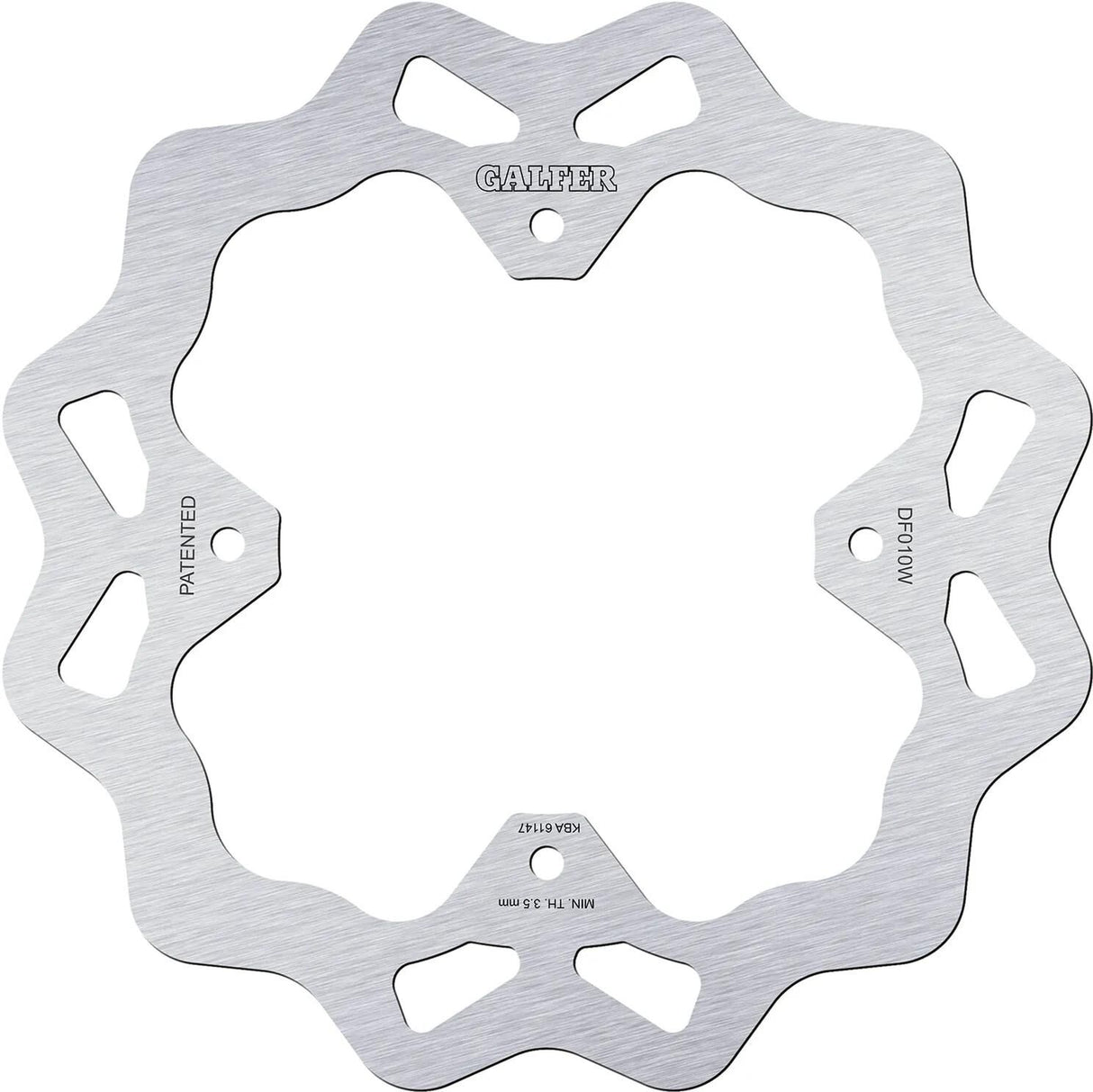 Galfer Wave-Bremsscheibe DF010 Rotor DF010 Typ W starr