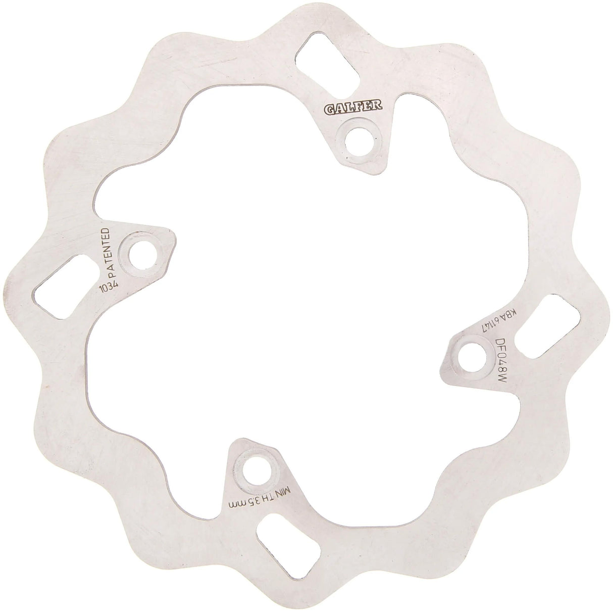 Galfer Wave-Bremsscheibe DF048 Rotor DF048 Typ W starr