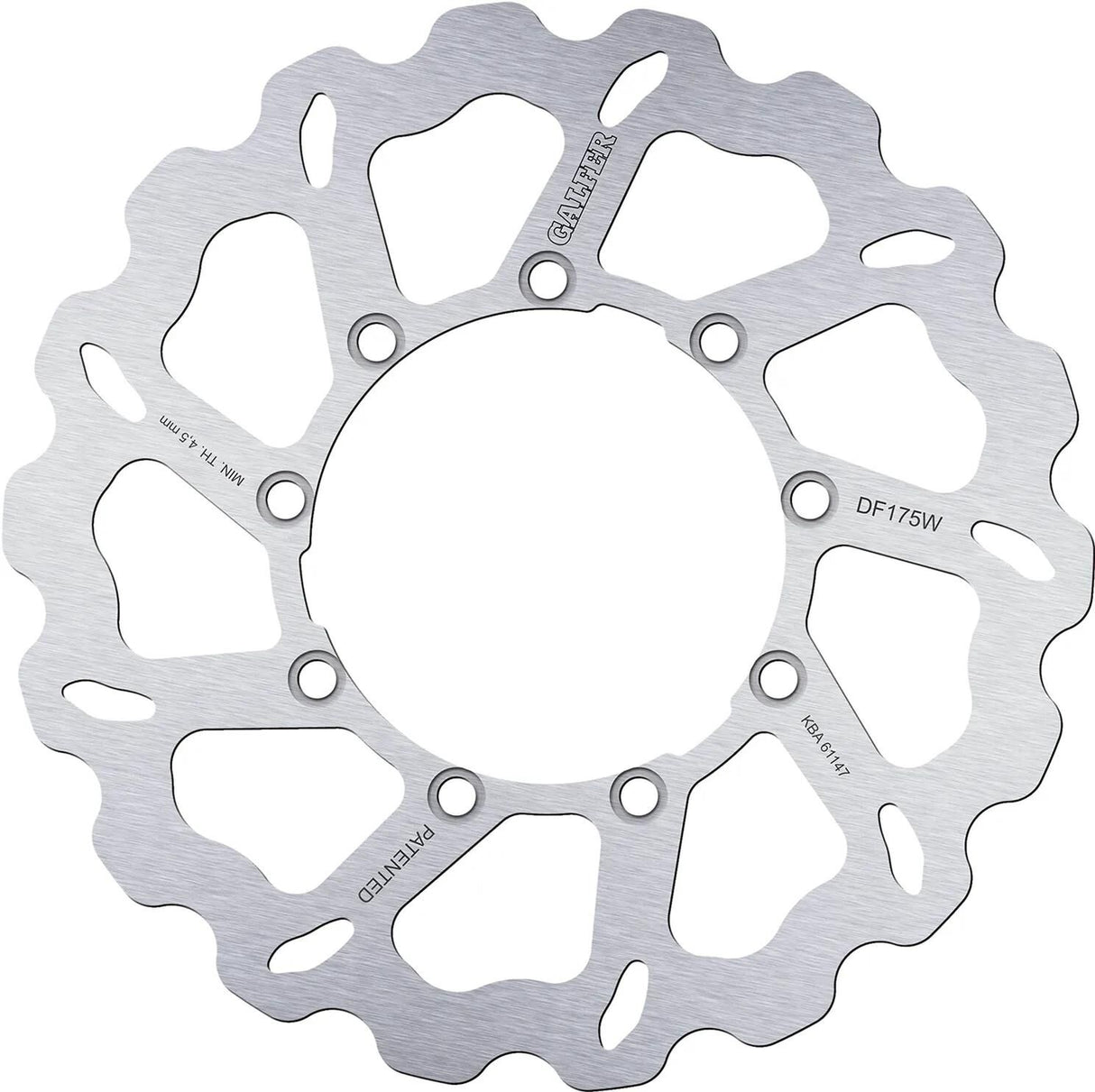 Galfer Wave-Bremsscheibe DF175 Rotor DF175 Typ W starr