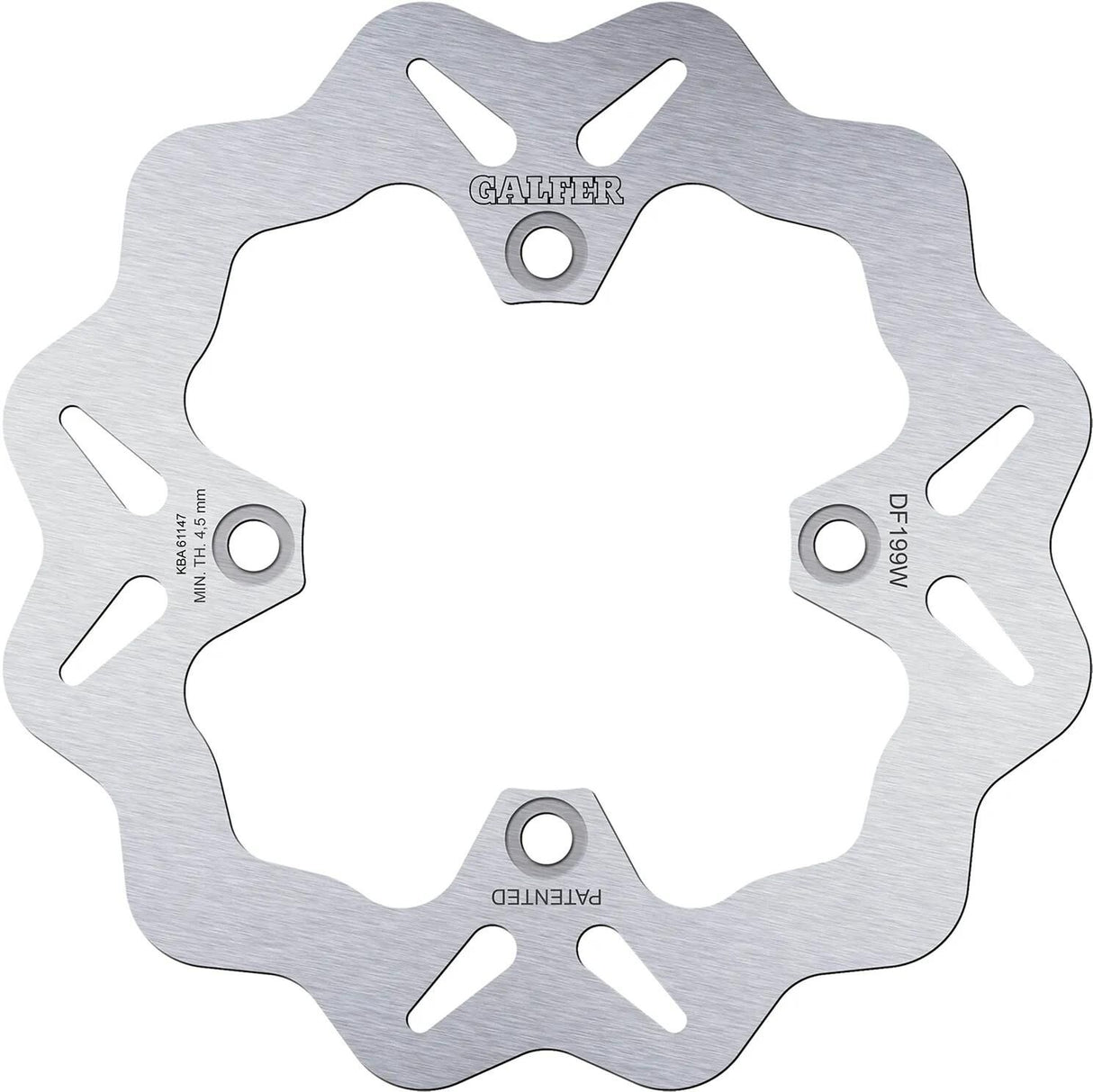 Galfer Wave-Bremsscheibe DF199 Rotor DF199 Typ W starr