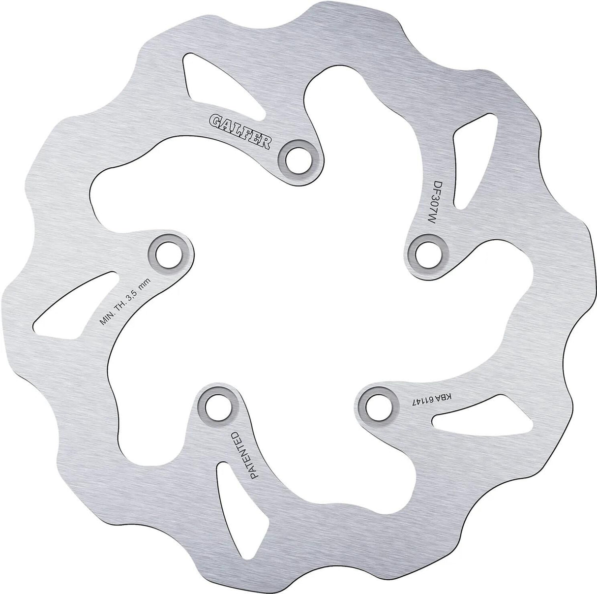 Galfer Wave-Bremsscheibe DF307 Rotor DF307 Typ W starr