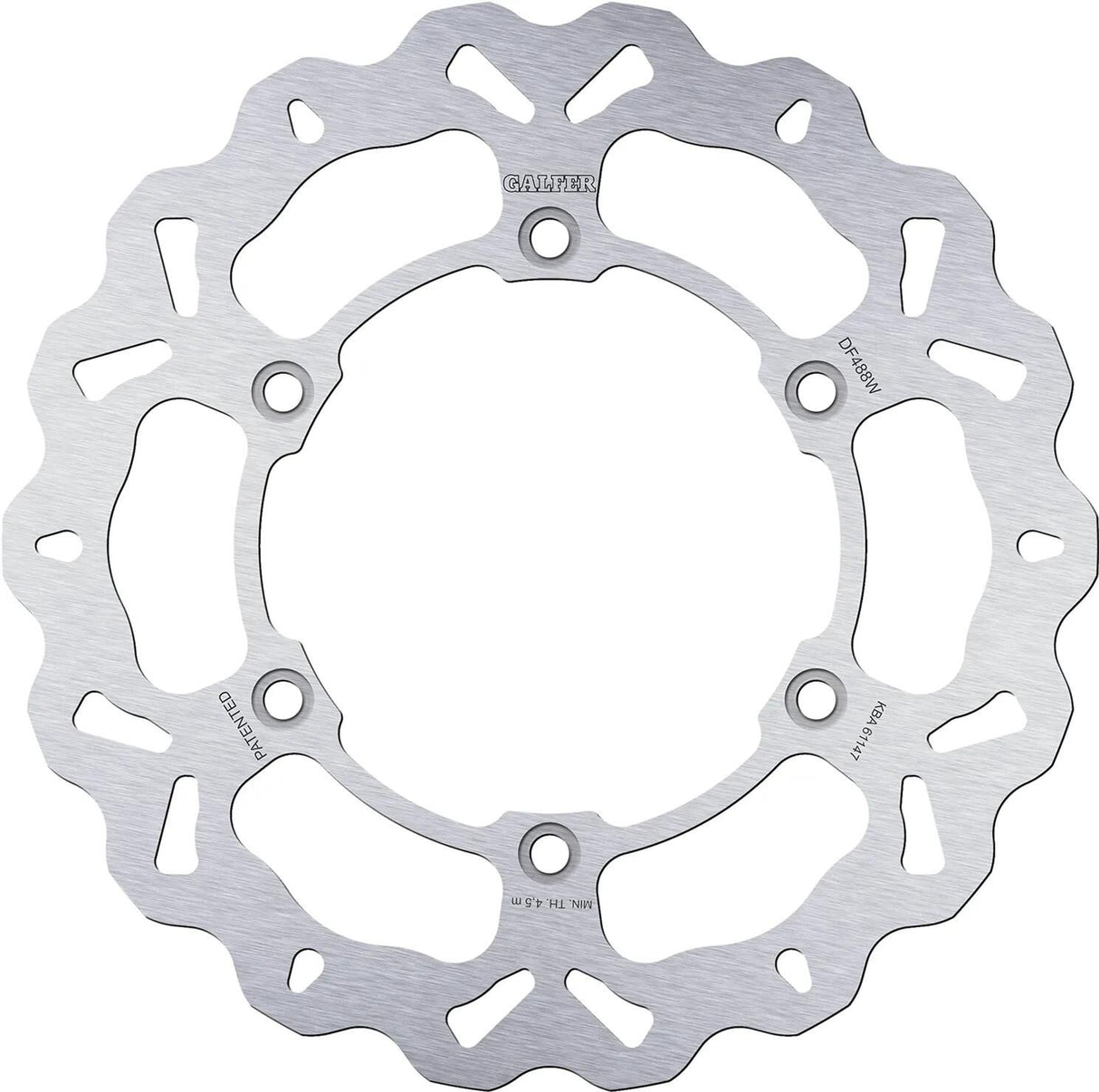 Galfer Wave-Bremsscheibe DF488 Rotor DF488 Typ W starr