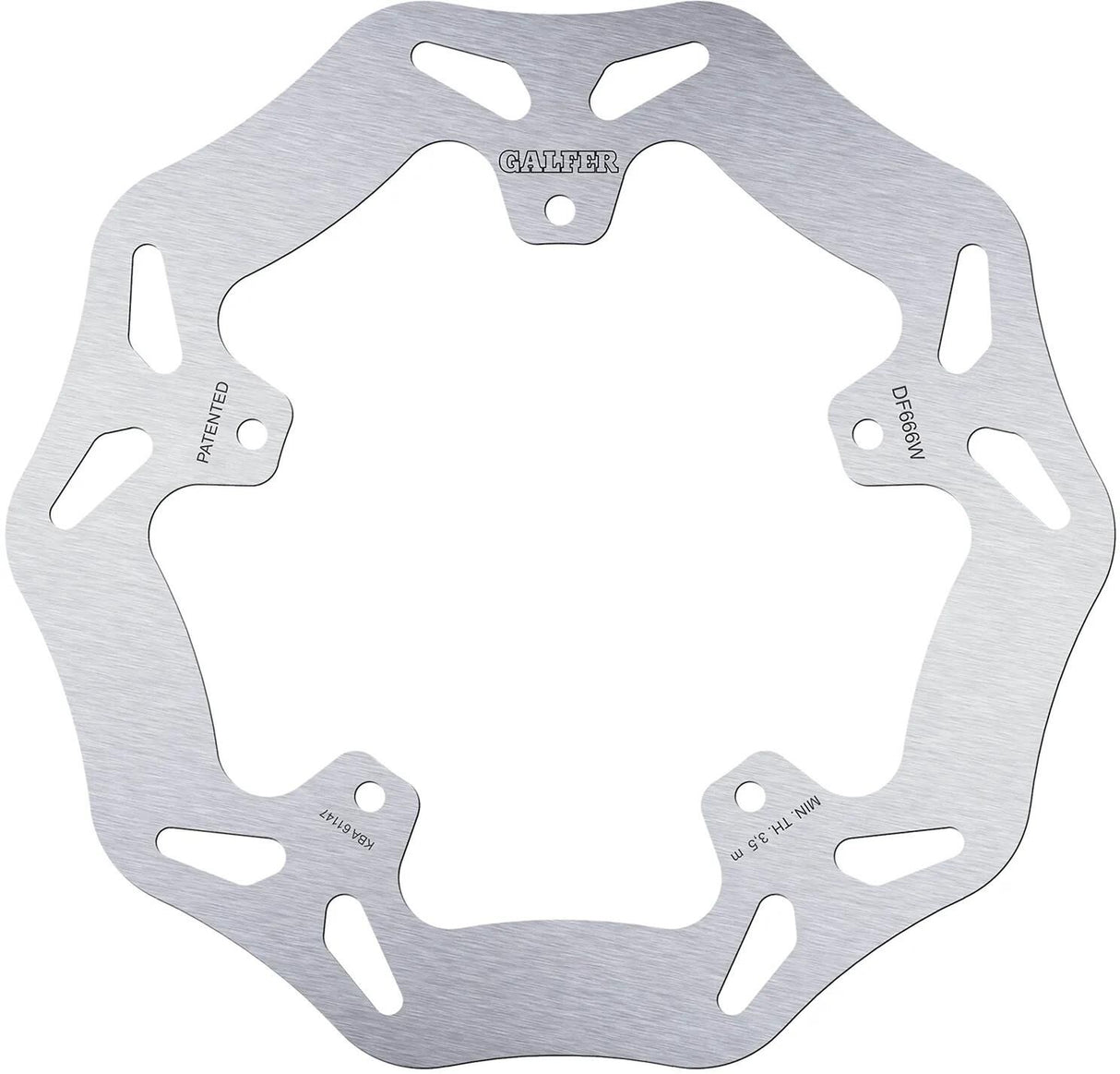 Galfer Wave-Bremsscheibe DF666 Rotor DF666 Typ W starr