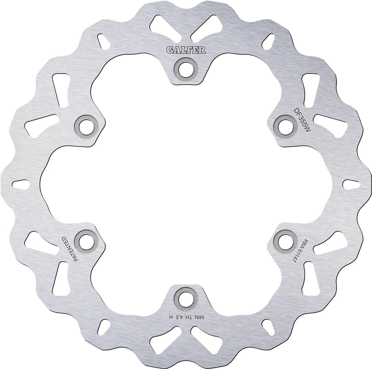 Galfer Wave-Bremsscheibe DF355 Rotor DF355 Typ W starr