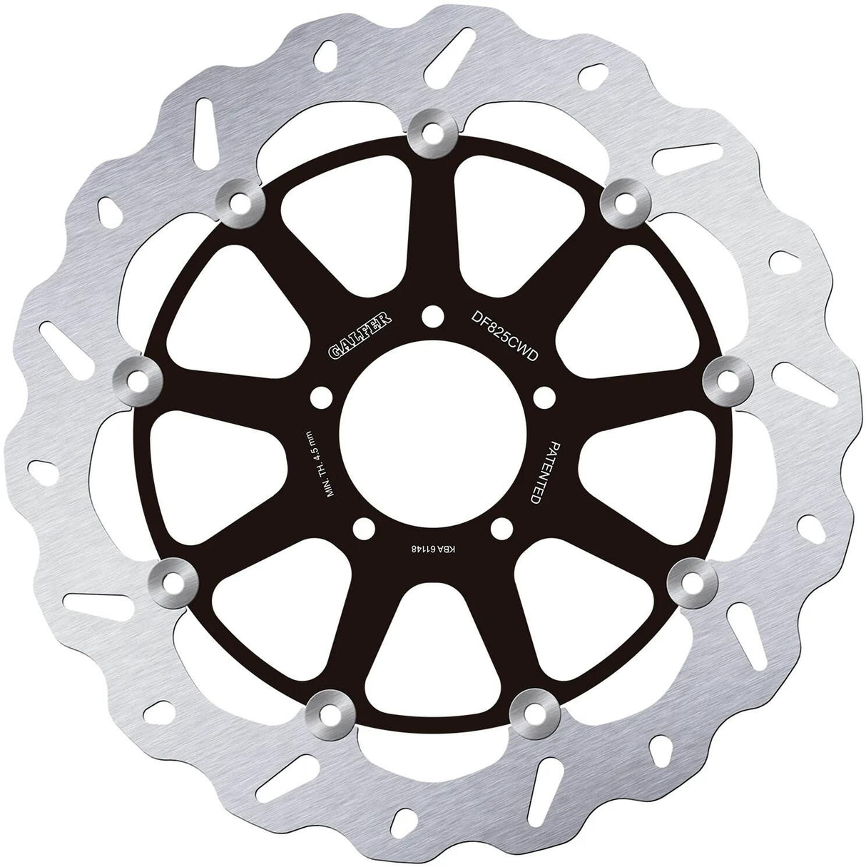 Galfer Golf Bremsscheibe DF825 Rotor DF825 Typ CW schwimmend rechts
