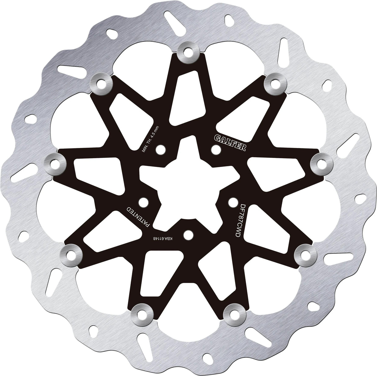 Galfer Golf Bremsscheibe DF787 Rotor Bremsscheiben schwimmend rechts
