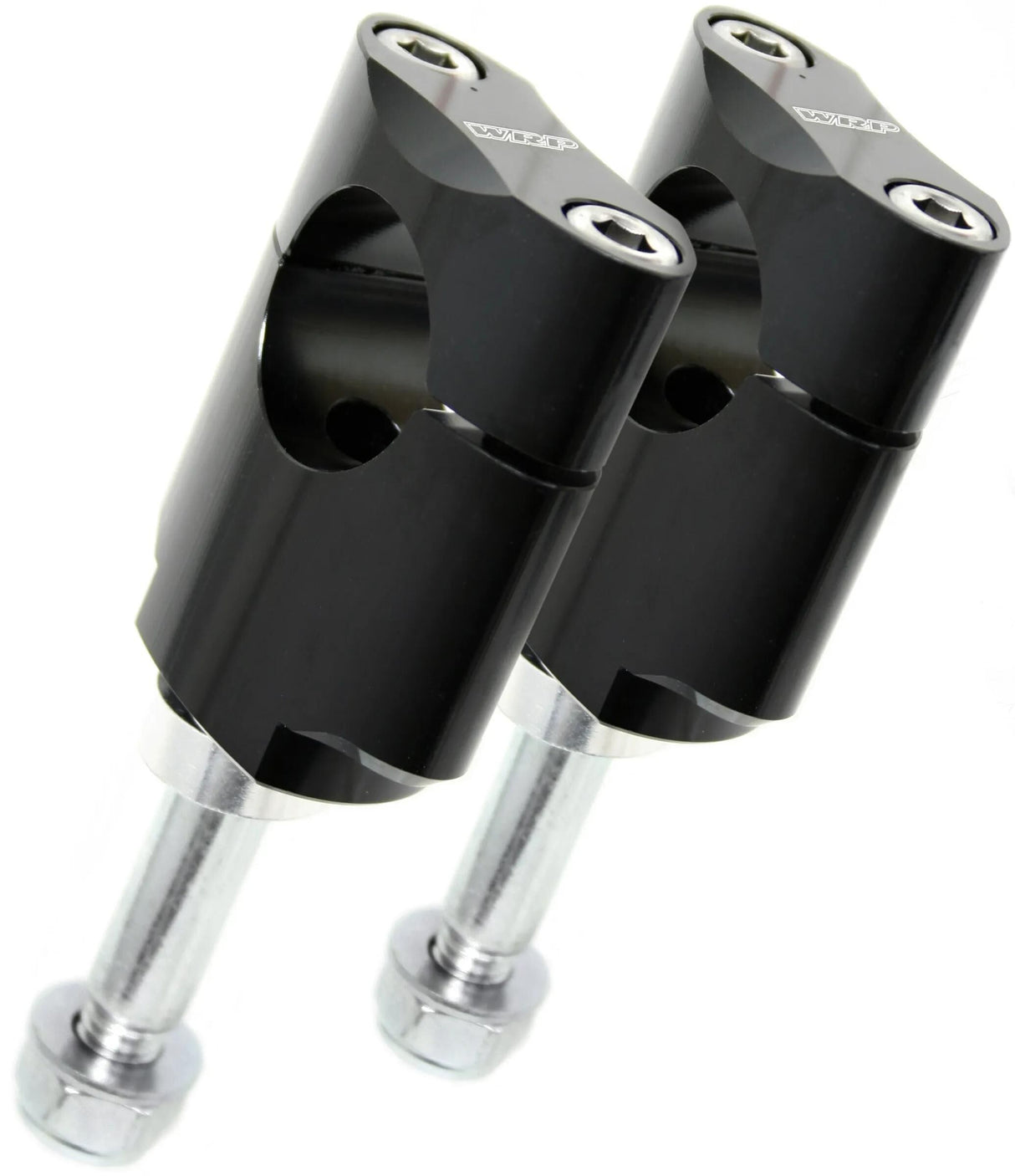 WRP – Racing WRP Lenkerklemme Pro Klemmen Set Pro Klemmen mit Aluminium schwarz plus 10 mm