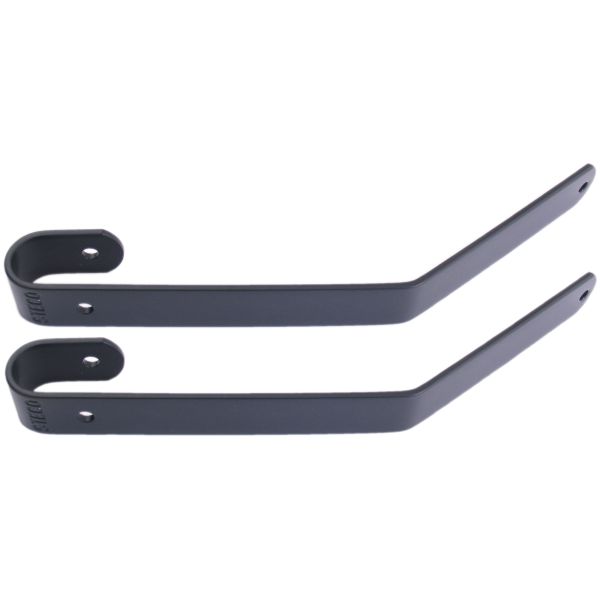 STECO -Lenkbär Set Komfort extra lang - Matt Black
