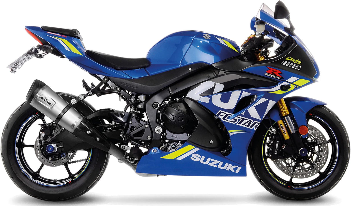Leovince Schalldämpfer SBK Schalld Leo Slipon Fakten Edelstahl