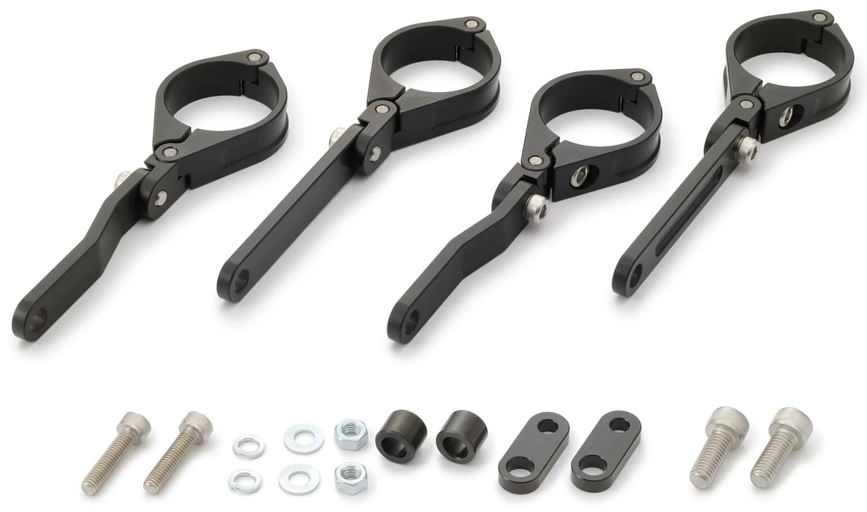 Daytona zweiachsiger Scheinwerferhalterhalter sh. Aluminium 41mm SW verstellbar