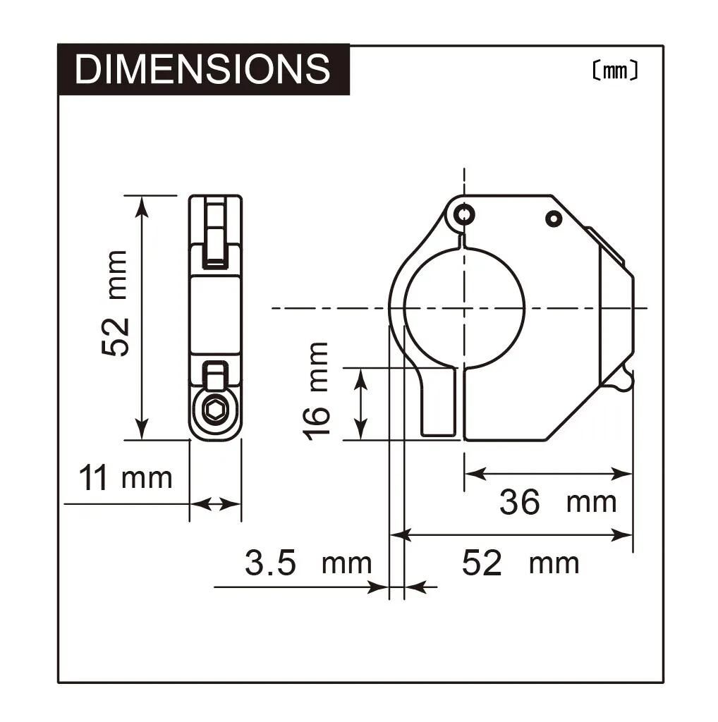 Daytona USB-Buchse Slim-Mount USB-Slim-Mount Typ-C SW 18W