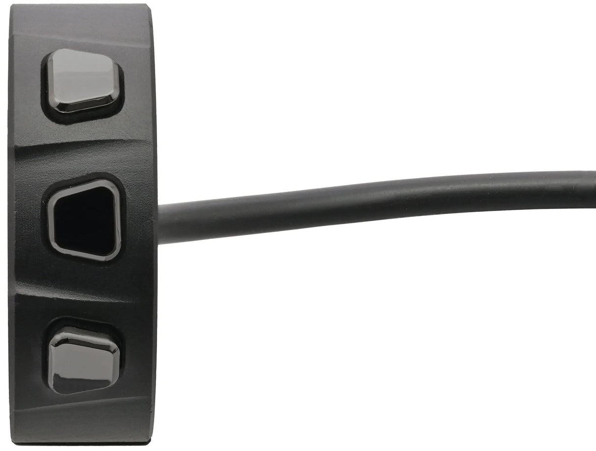 Daytona Schalter Schalthebel Lenkarmatur Alu BW sw
