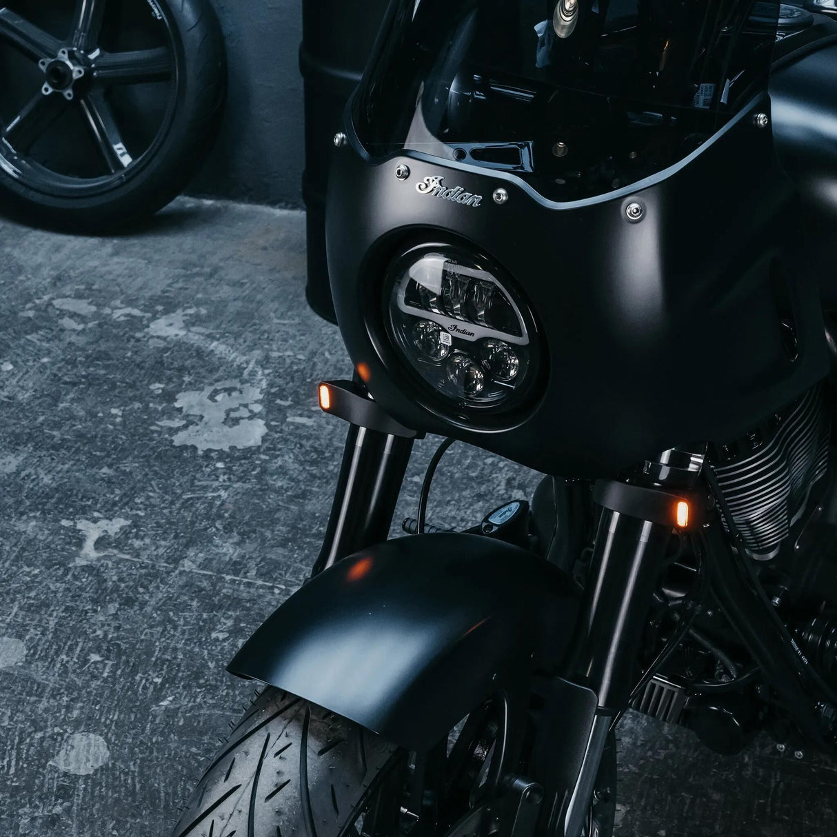 Motoism Gabelklemmen-Blinker Typ drei Evo Gabelklemmen-Blinker MI Typ drei Evo 49 50 51