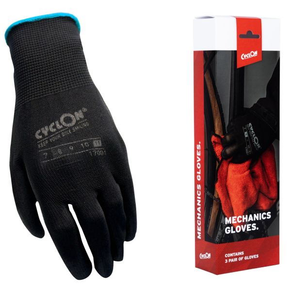 Cyclon -Montage -Handschuhe M11 - Blau (3 Paare)