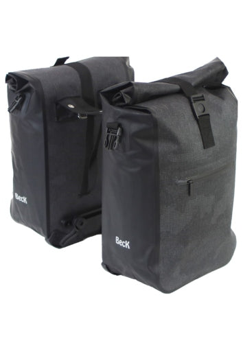 Tas dubbel beck base too 40l. tpu zwart