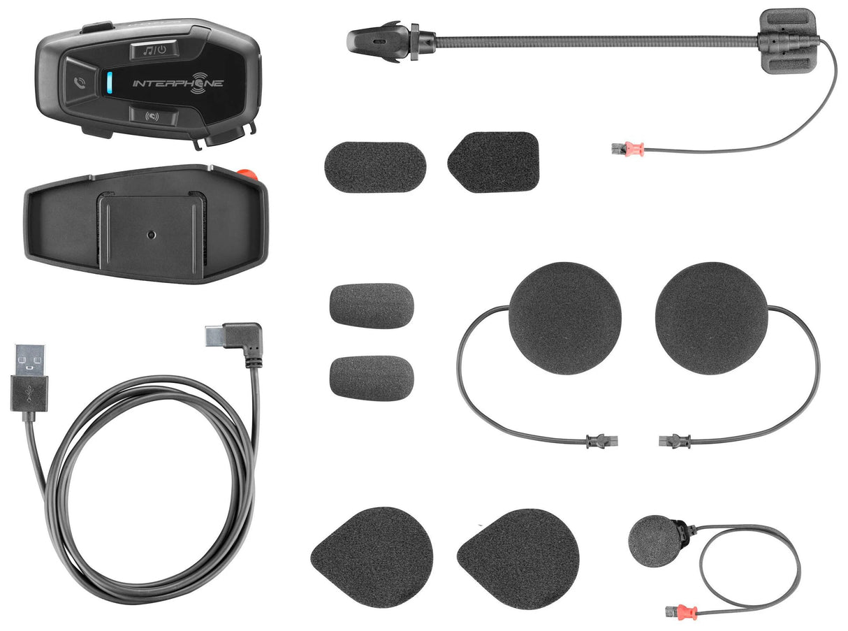 Interphone Helm-Kommunikationssystem u-com 7 r Helm-Kommunikationssystem interp. u-com 7r Doppelset