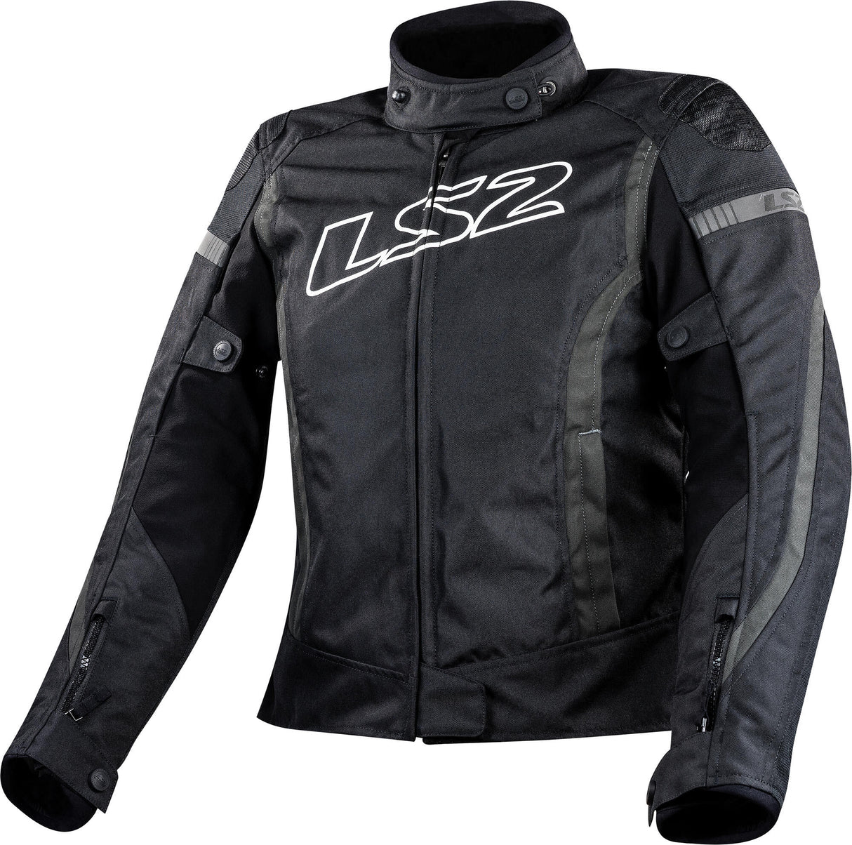 Ls2 Jacke Gate Jacke Gate Lady schwarz dunkelgrau s