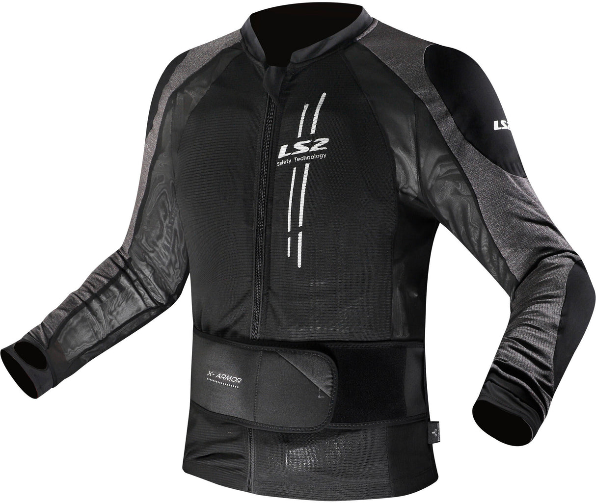 Ls2 Jacke X-Armor Jacke X-Armor Mann Schwarz Silber XS S