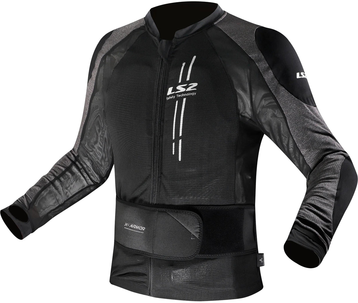 Ls2 Jacke X-Armor Jacke X-Armor Mann Schwarz Silber M L