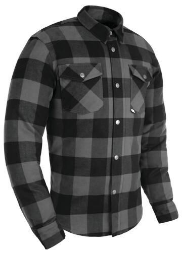 Oxford-Jacke Kickback 2.0 Hemd Hemden Kickback 2. Schwarz Grau Größe 5XL