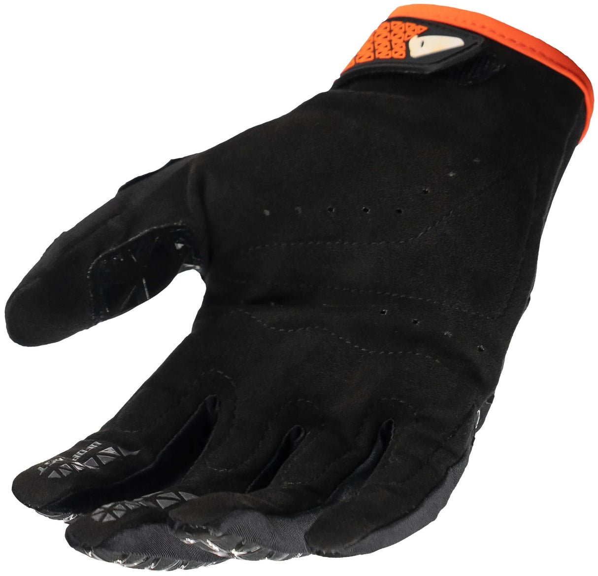 UFO pinkelt Motocross-Handschuh Muria. Handschuhe UFO Muria Orange Schwarz Gr. s