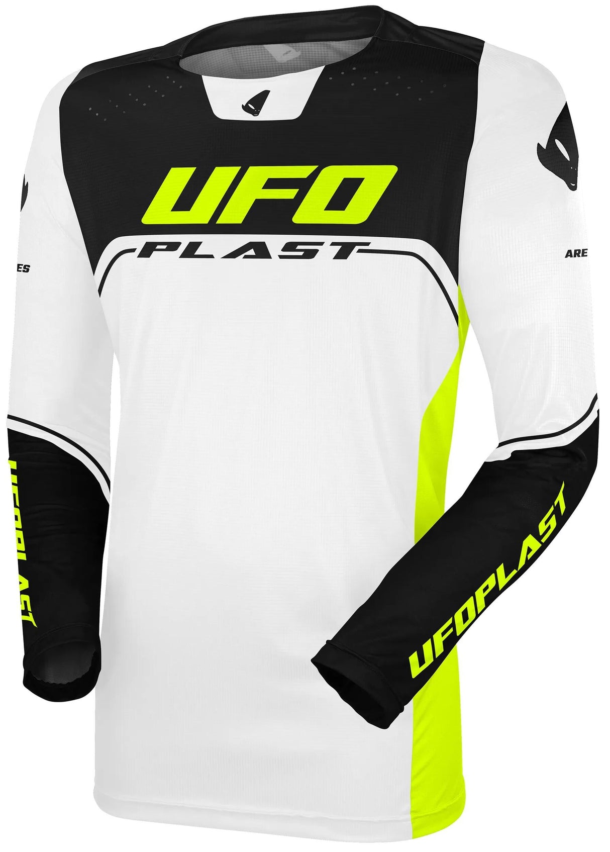 Ufo Plast Trikot MX Ares MX Trikot UFO Ares Weiß Schwarz Gr. l