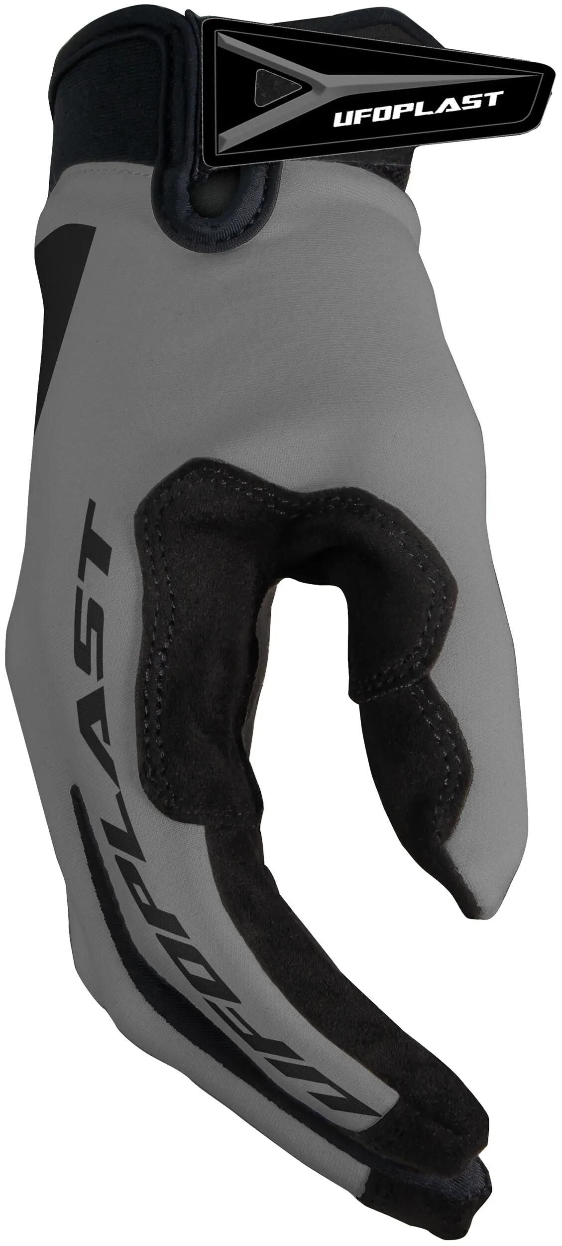 UFO-Pipi-Kinderhandschuhe UFO-Skyline grau gr. m