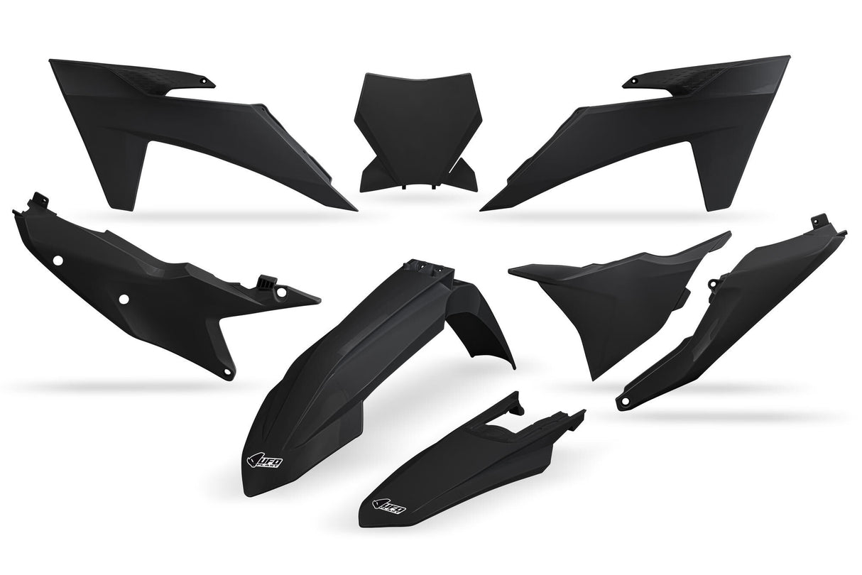 UFO Plast Karosserieverkleidungssatz UFO KTM schwarz