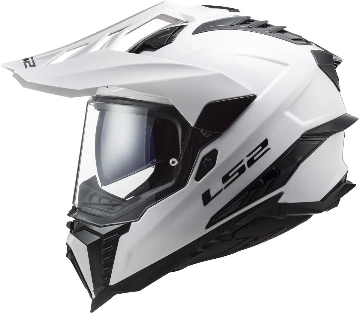 Ls2 Enduro-Helm MX701 Explorer Solid. Helm MX701 Explorer Solid XXL weiß