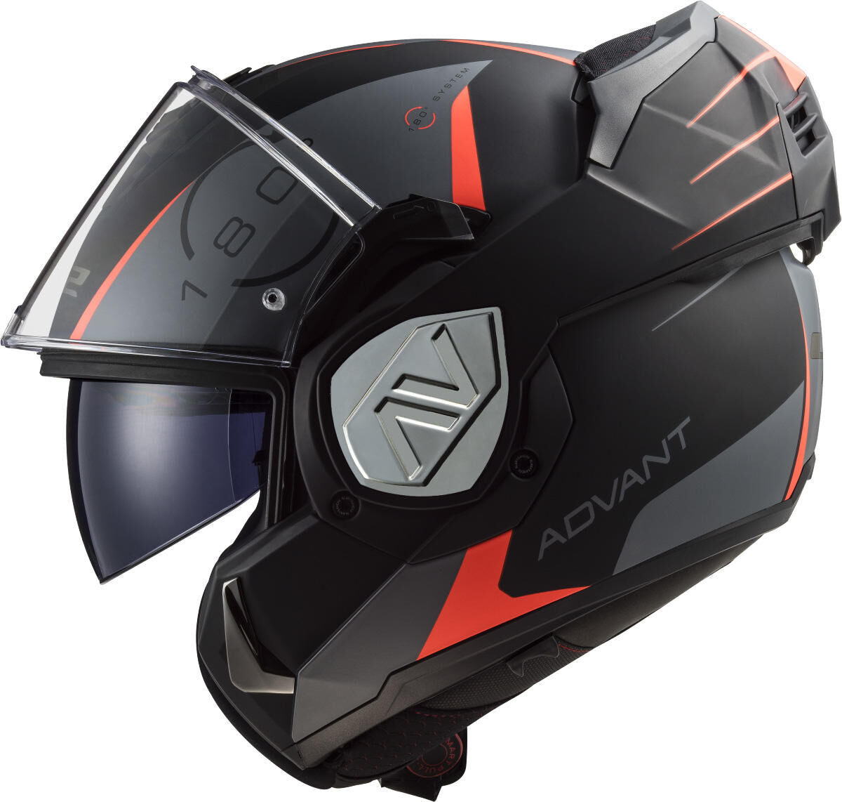 Ls2 Klapphelm FF906 Advant Codex Helm FF906 Adv. Codex xs bl grau rot