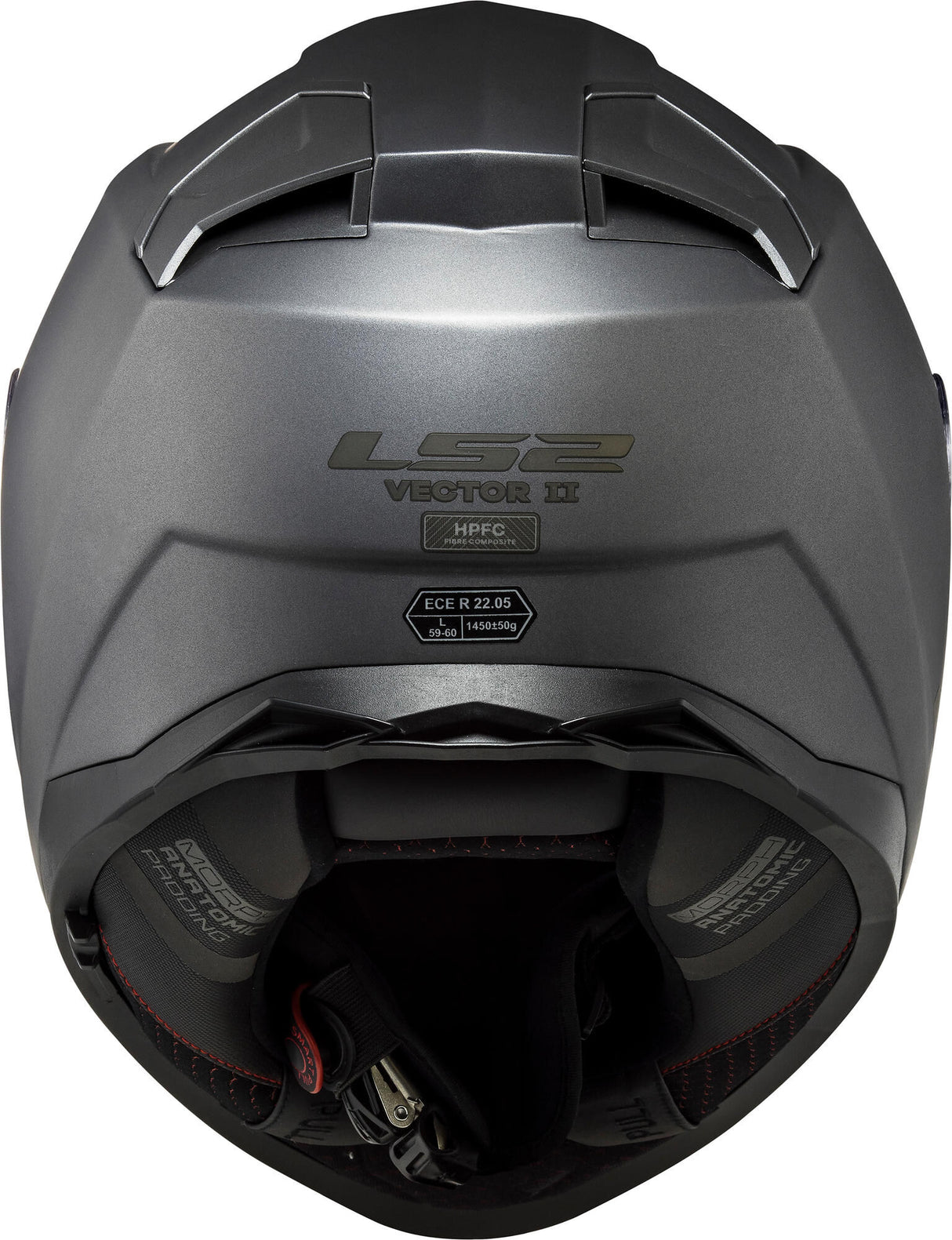 Ls2 Integralhelm FF811 Vector II Solider Helm FF811 Vect. ii solide xs tit. schwarz