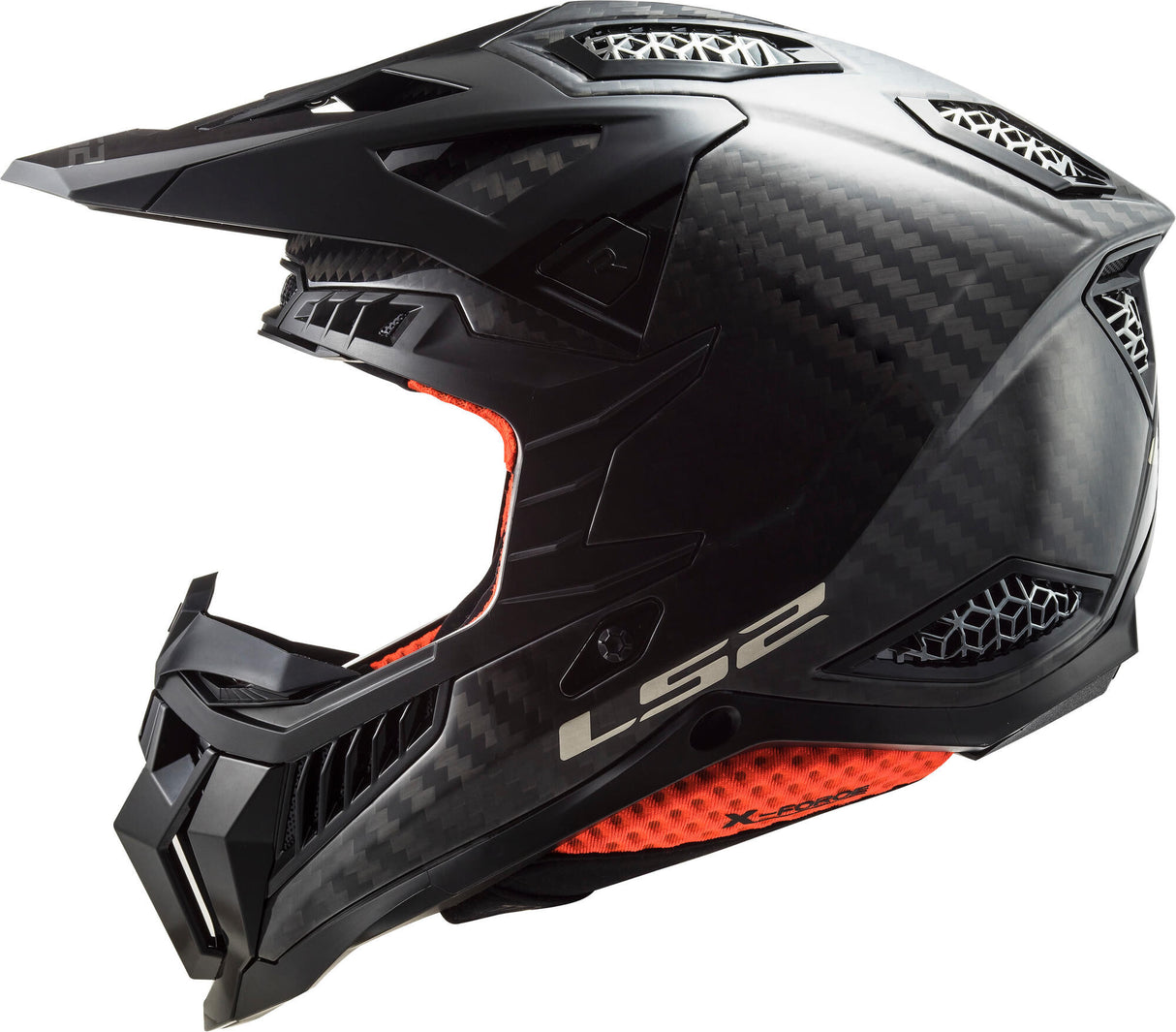 Ls2 Motocross-Helm MX703 X-Force Solid Helm MX703 X-Force Solid S Carbon