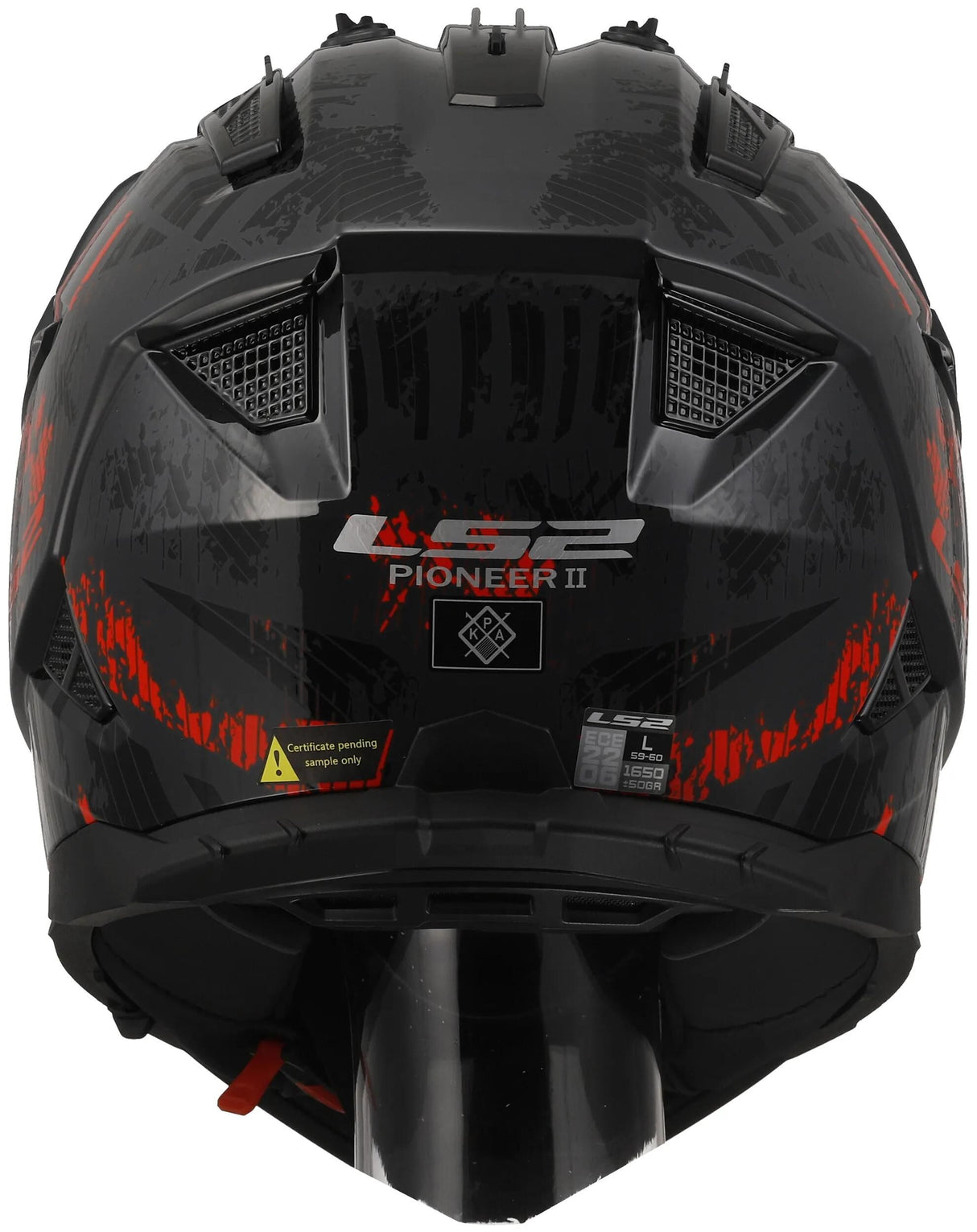 Ls2 Enduro-Helm MX702 Pioneer II Crazy. Helm mx702 Pawn.ii verrückt m bl. Hrsg