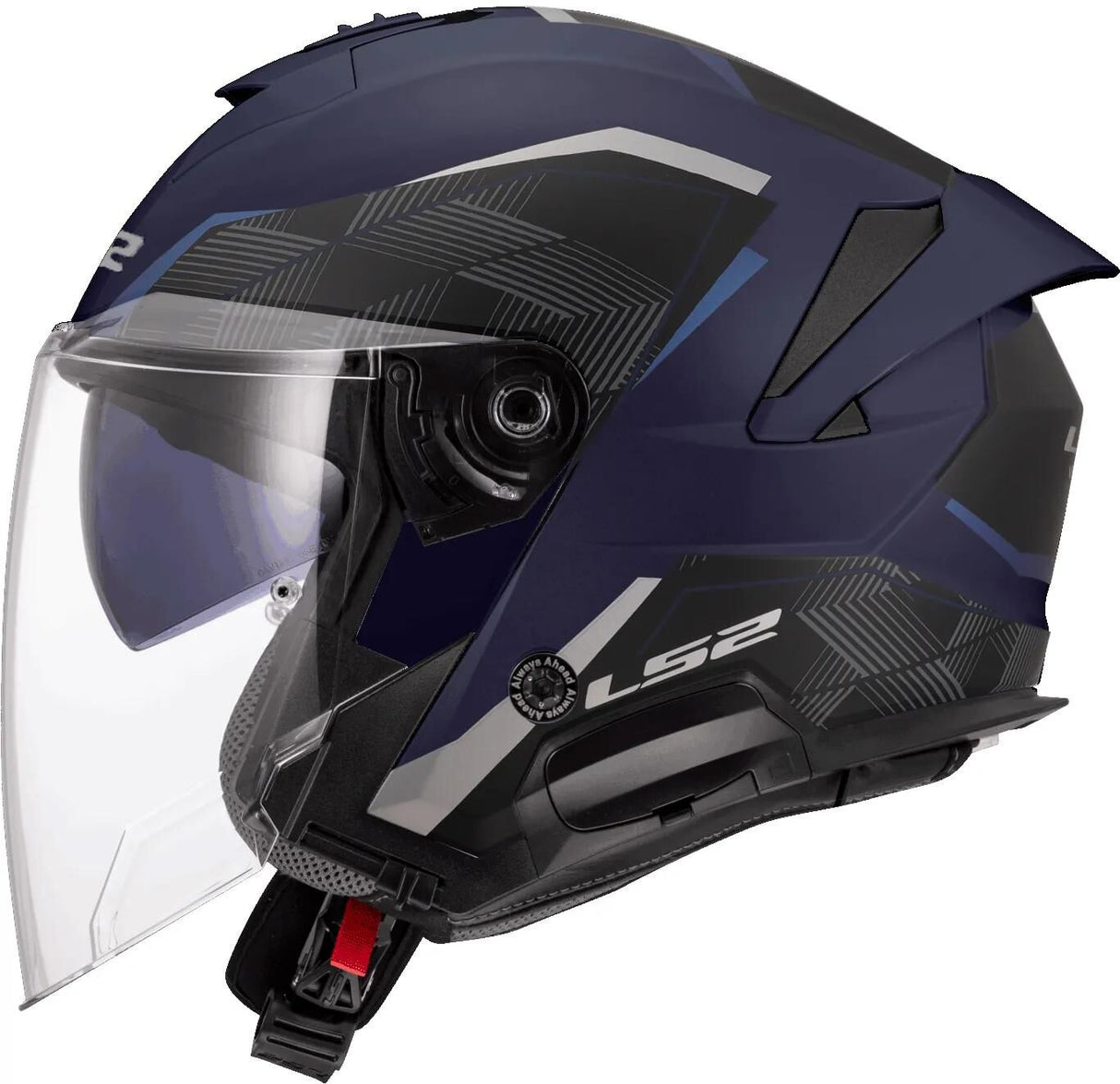 Ls2 Jethelm von 618 Verso II Air-Helme von 618 Verso I Air Blue Matt Gr. l