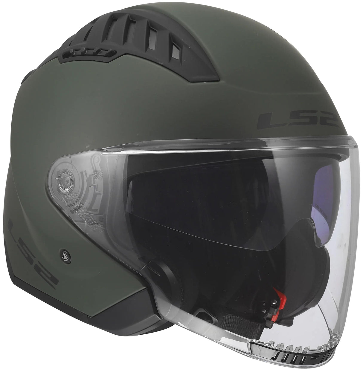 Ls2 of600 Copter II solider Jethelm Helm of600 Copter i militärgrün gr. xl