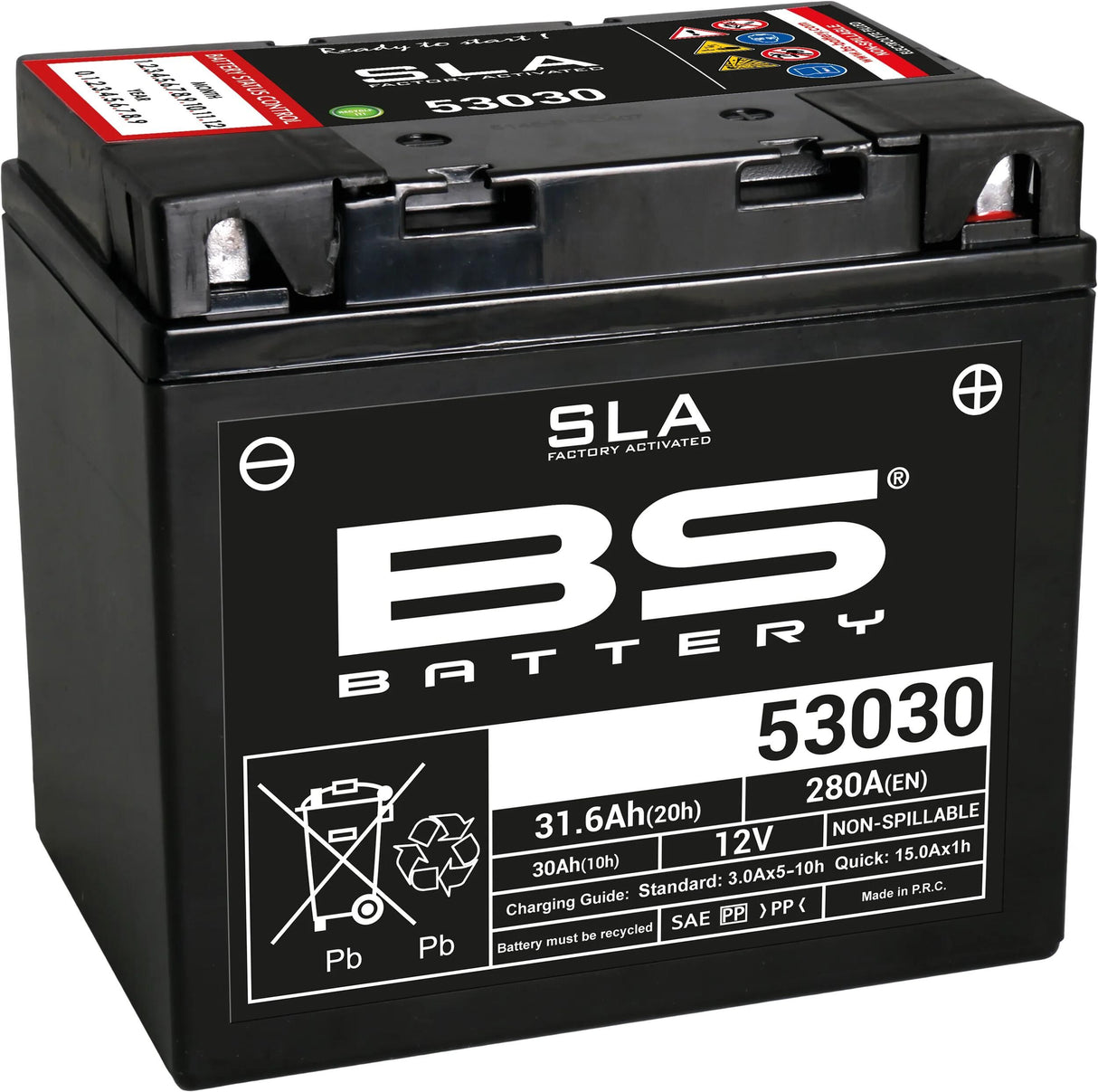 Bs-batterie bs-batterie batterie 53030 batterie 53030 bs sla