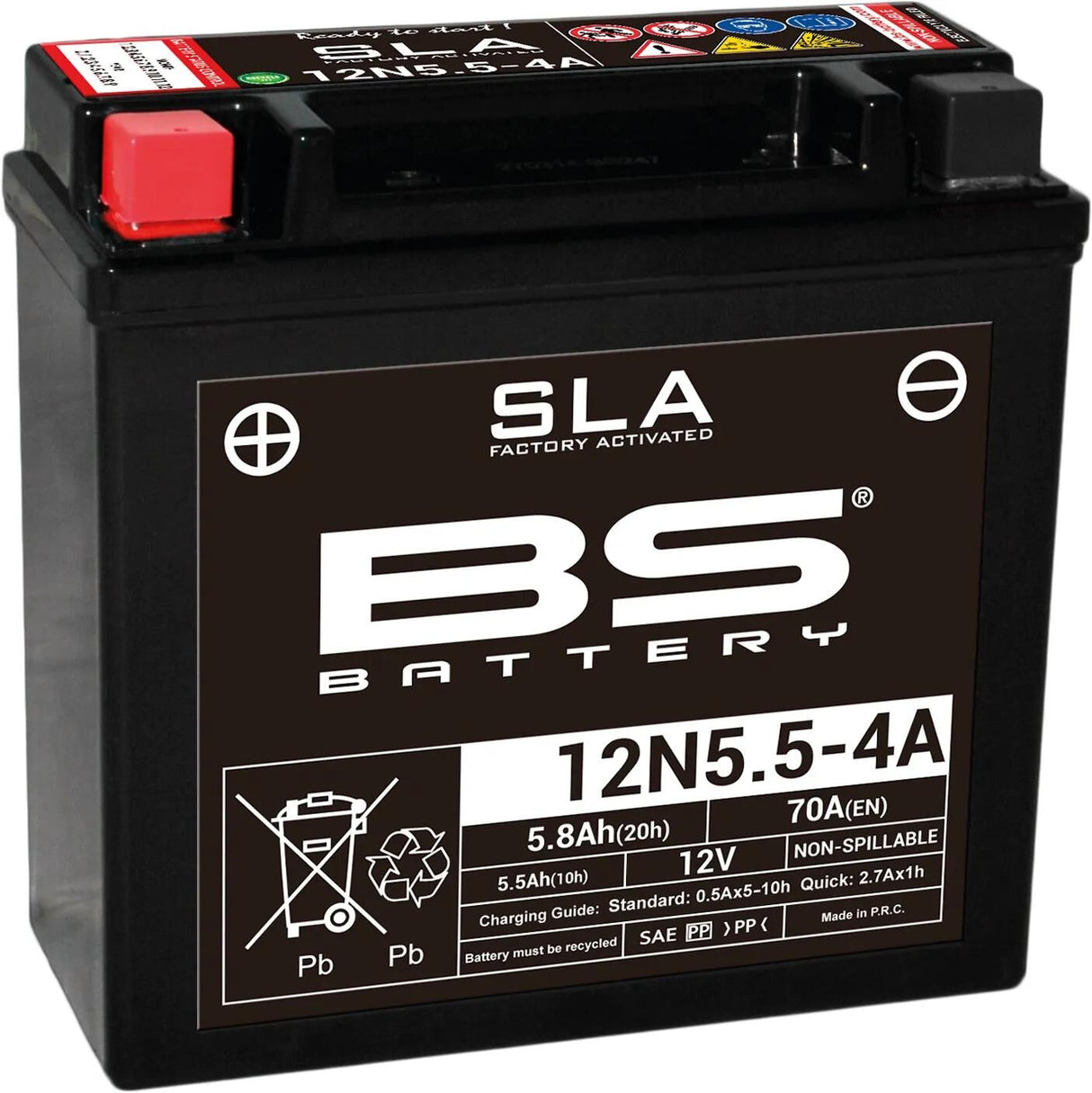 Bs-Batterie Bs-Batterie Batterie 12n5,5-4a 4b 12n5,5-4a . Batterie 12n5,5-4a 4b bs sla