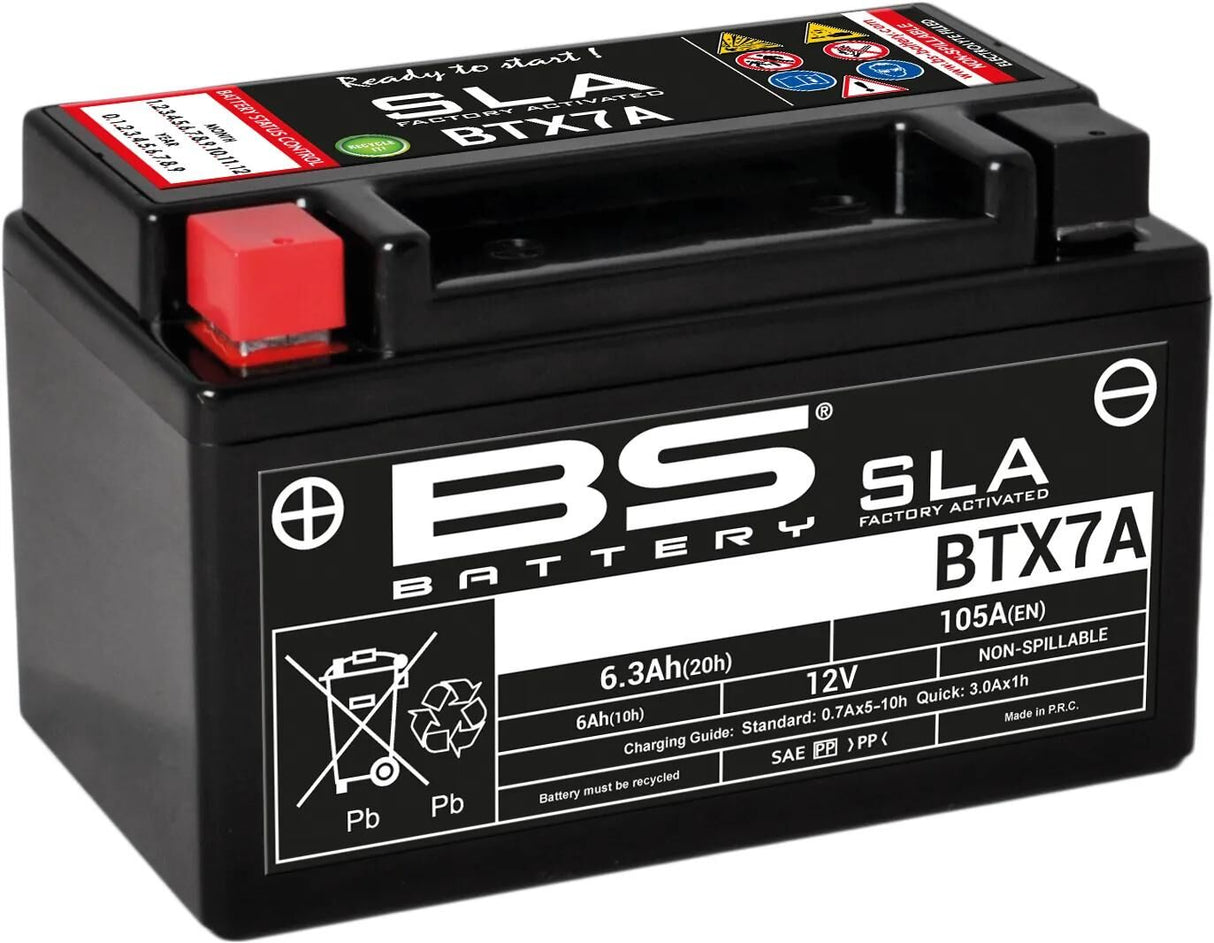 Bs-Batterie bs-Batterie Batterie btx7a btx7a-bs . btx7a batterie bs sla