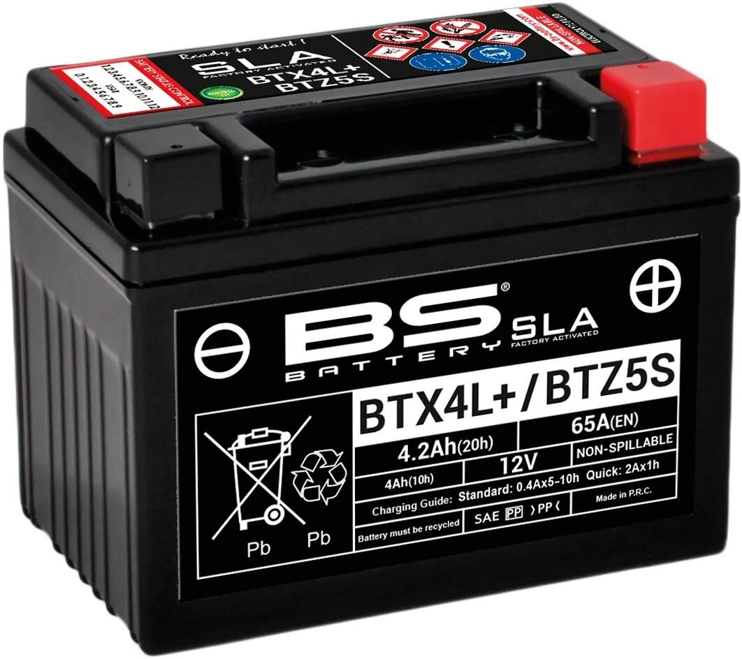 Bs-Batterie bs-Batterie Batterie btx4l+ btz5s . Batterie btx4l+ btz5s 4ah bs sla