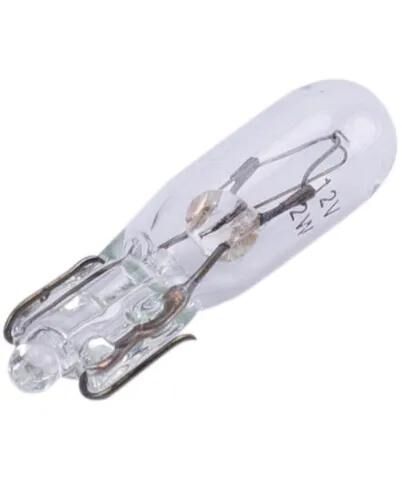 Spahn Steckglaslampe Glassockellampen 12V 2W W2x4,6D