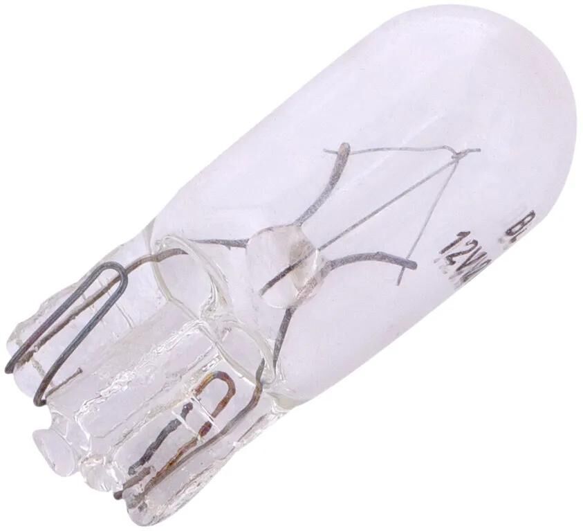 Spahn Steckglaslampe Glassockellampen 12V 2W W2,1x9,5D (10Stk)