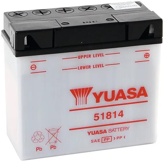 Yuasa Akku 51814 Akku 51814 Standard ohne SP