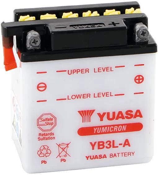 Yuasa-Batterie yb3l-a . Batterie YB3L-A Standard ohne SP