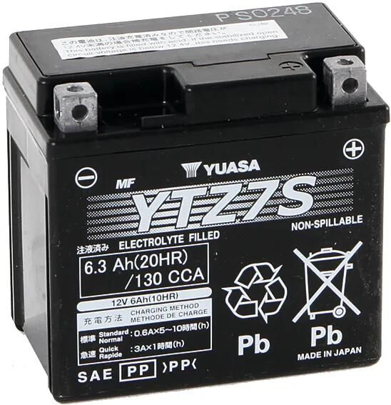 Yuasa Batterie YTZ7S Batterie YTZ7S AGM