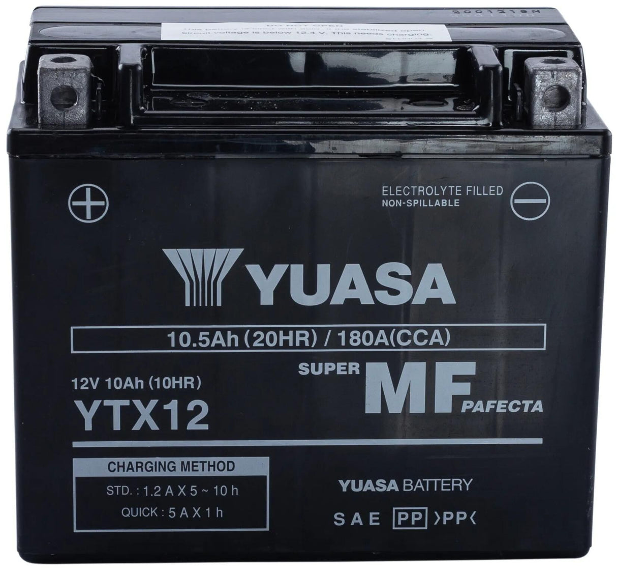 Yuasa-Batterie ytx12 ytx12-bs . Batterie Ytx12 AGM