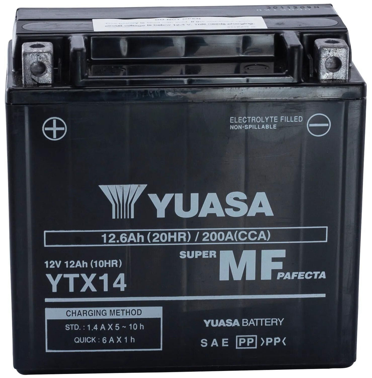 Yuasa-Batterie ytx14 ytx14-bs . Batterie Ytx14 AGM