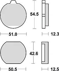 TRW Bremsbeläge MCB 79 Bremsbelag MCB 79 Bio-Standard
