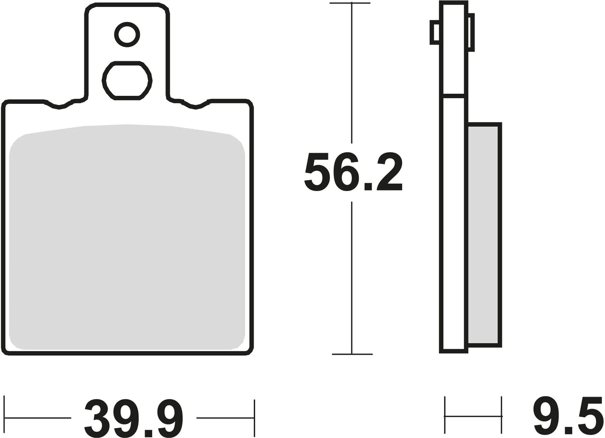 TRW Bremsbeläge MCB 623 Bremsbelag MCB 623 Bio-Standard