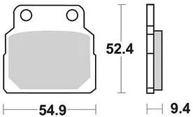 TRW Bremsbeläge MCB 570 Bremsbelag MCB 570 Bio-Standard