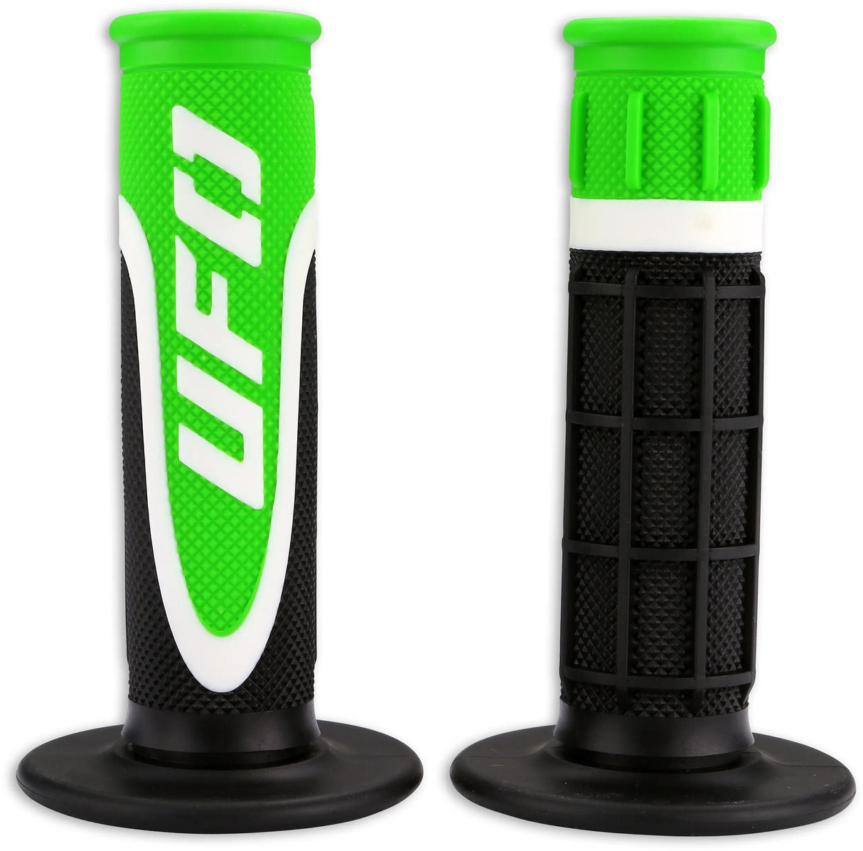 UFO-Plast-Griff, Gummi-Axiom, Gummi-Griff, Axiom, schwarz, weiß, grün